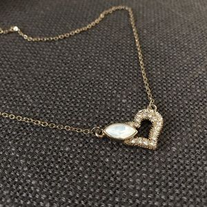 Paved Heart Necklace